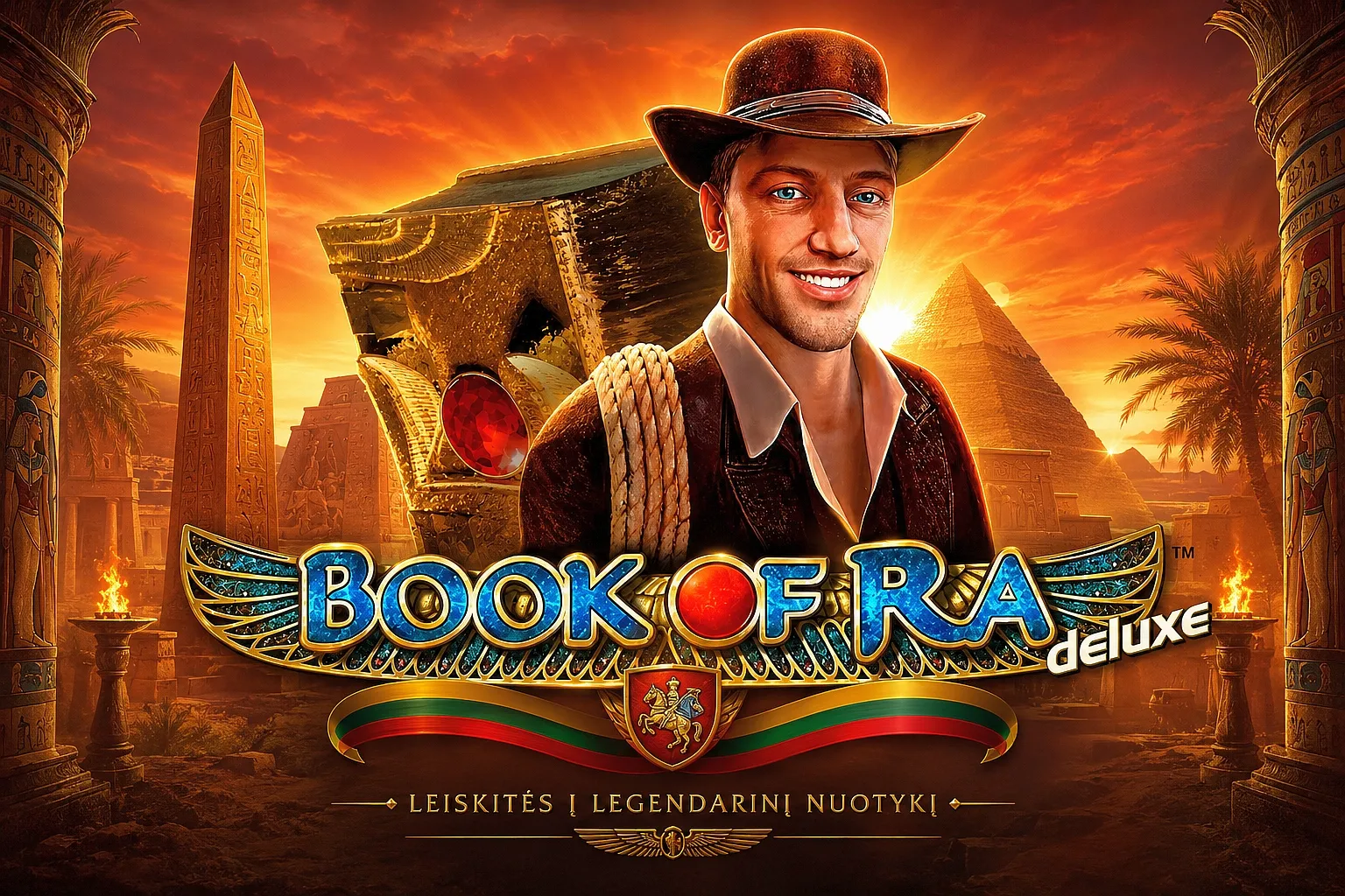 Book of Ra lošimo automatas